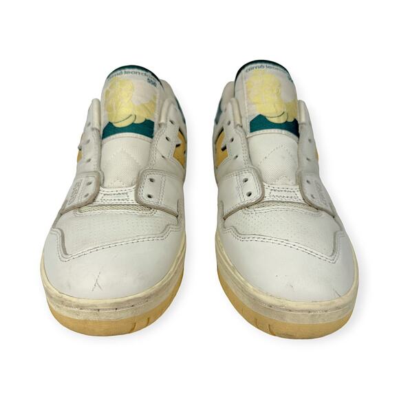 New Balance | M 9.5 / W 11 | NB 550 Aime Leon Dore White/Natural-Green BB550A2 main image 10